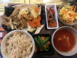 Menu of the day! at SOJO Esperanto-Vegana Kafejo in Tokyo