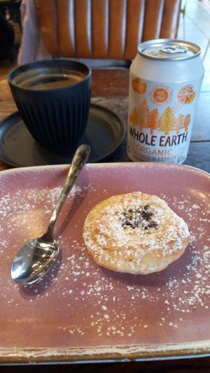 Vegan mince pie 16/12/23 at Little Barista in Burnley
