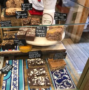 Vegan cakes  at Little Barista in Burnley
