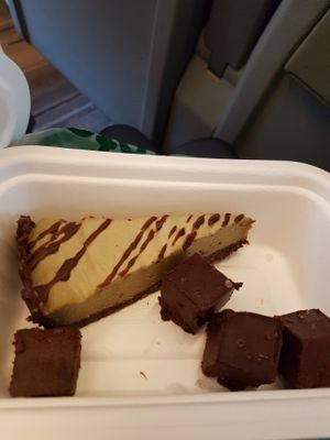 salted caramel fudge; key lime pie at Natural Bar & Kitchen in Birmingham