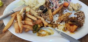 buffet goodness at Natural Bar & Kitchen in Birmingham