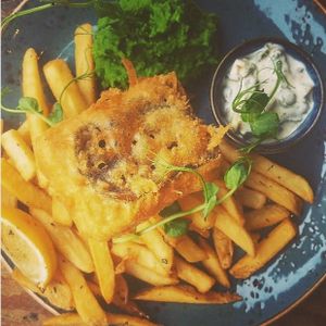 Tofish and Chips! with a free drink at Natural Bar & Kitchen in Birmingham