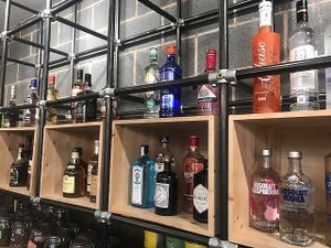 Good ole selection of booze and all vegan so no need to stress out ..  at Natural Bar & Kitchen in Birmingham