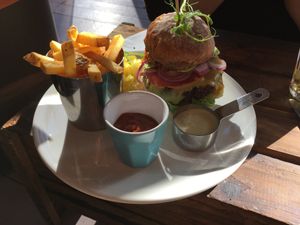 The ‘Ultimate Vegan Burger’ wow! at Natural Bar & Kitchen in Birmingham