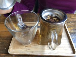 Chai tea at Natural Bar & Kitchen in Birmingham