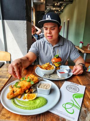 @the_vegan_daddy  at Natural Bar & Kitchen in Birmingham