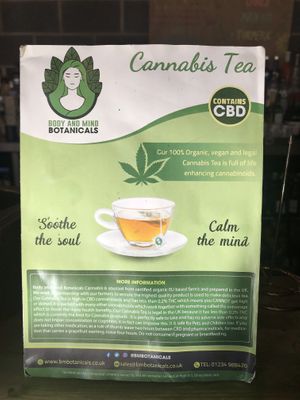 They offer cannabis tea :) at Natural Bar & Kitchen in Birmingham