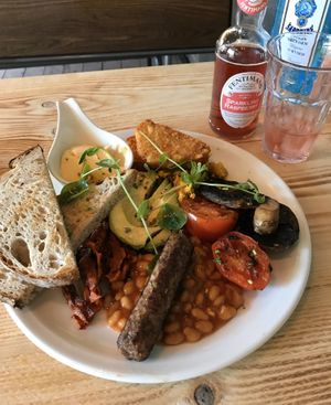 Breakfast at Natural Bar & Kitchen in Birmingham