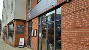 Outside at Natural Bar & Kitchen in Birmingham