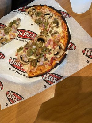 Gluten free crust pizza  at BRK Pizza in Naples