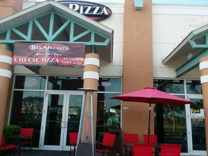 BRK Pizza on 4/23/18. It is open. The yogurt place next door closed down. at BRK Pizza in Naples