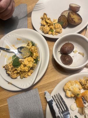 Cauliflower and potato sides   at True Food Kitchen in Naples