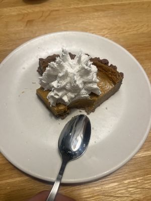 Squash pie   at True Food Kitchen in Naples