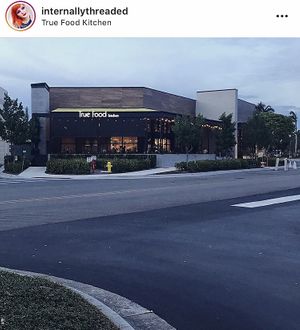 Outside  at True Food Kitchen in Naples