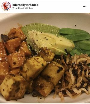 tofu bowl  at True Food Kitchen in Naples