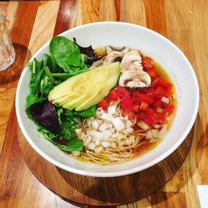 Soupe ramen Kiwami at Schlouppe Bistrot Nakamichi in Montreal