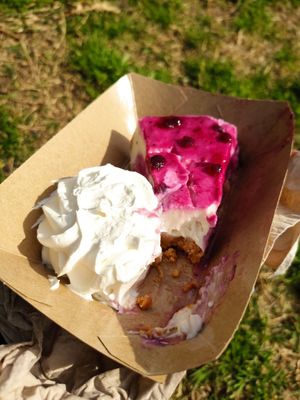 Cheesecake at Khambú Quart in Valencia