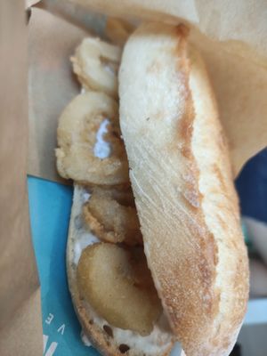 Bocata de no calamares at Khambú Quart in Valencia