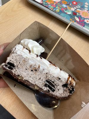 Oreo cake! You have to try!  at Khambú Quart in Valencia