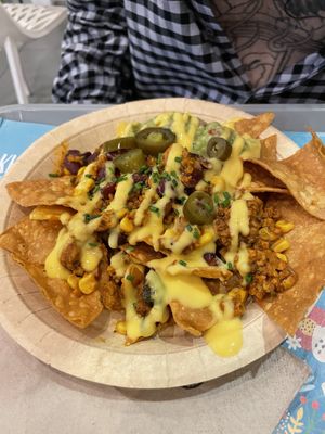 Nachos  at Khambú Quart in Valencia