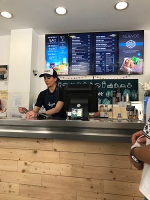 menu at Khambú Quart in Valencia