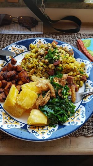 Torresmo de macarrão penne! at Mãe Divina in Vila Velha