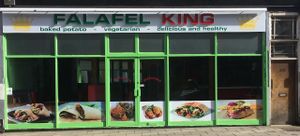 we are doing everything fresh daily  at Falafel King in Cheltenham