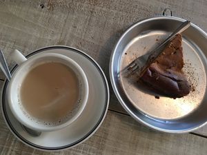 Gluten-free cake & coffee at Teeda in Himeji