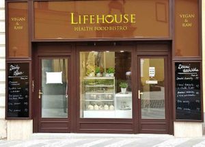 Lifehouse health food bistro at Lifehouse Bistro in Prague