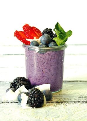 Chia pudding at Lifehouse Bistro in Prague