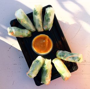 ... und ein Bild von dem Essen, das wir gekauft haben. Seeeeehr lecker und erfrischend an einem heißen Augusttag! at Lifehouse Bistro in Prague