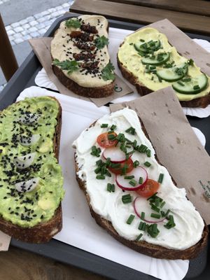 Breads  at Lifehouse Bistro in Prague