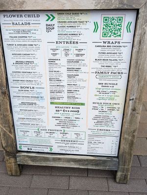 Yum factor 10. at Flower Child in Del Mar