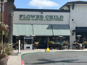 Entrance  at Flower Child in Del Mar