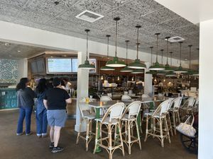 Upstairs   at Flower Child in Del Mar