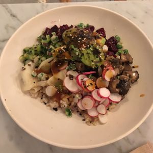 cant remember what this was at Flower Child in Del Mar