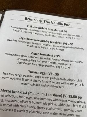   at The Vanilla Pod in Lynton