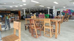 Interior at MooFree Burgers  in Maroochydore