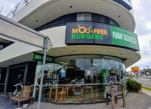 Exterior at MooFree Burgers  in Maroochydore