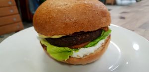I think this is the one they're known for, on wholefood at MooFree Burgers  in Maroochydore