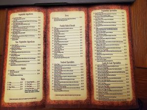 Menú at Spice Club Indian Grill in Fort Myers