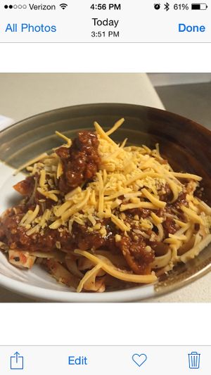 SPAGHETTI  at Manna in South Boston