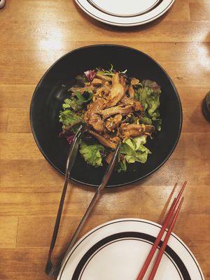 Mushroom Salad at Hakko in Hirao
