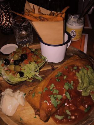 chimichanga horneadas at Restaurant Danas  in Maastricht