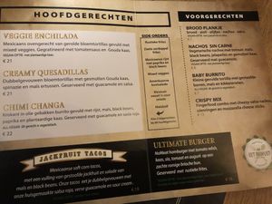 vega menu  at Restaurant Danas  in Maastricht