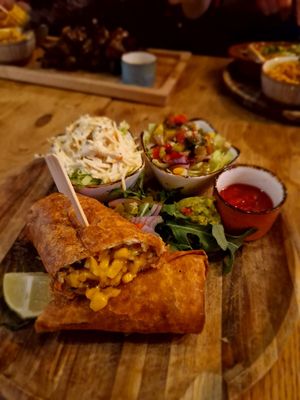 chimi changa !!!  at Restaurant Danas  in Maastricht