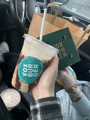   at Box Burger in Bray