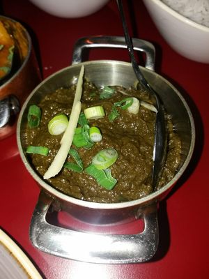 Saag side at Daata Tandoori in Bray