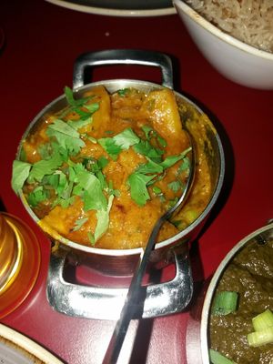 Aloo side at Daata Tandoori in Bray