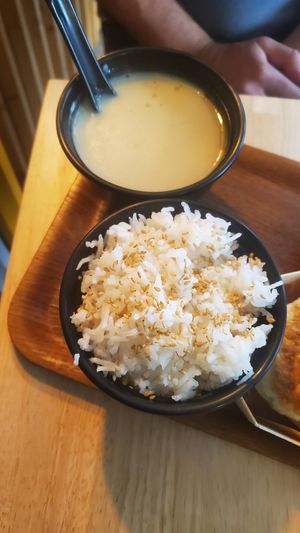 Very good rice at Mo Mo - Saint-Gilles in Brussels